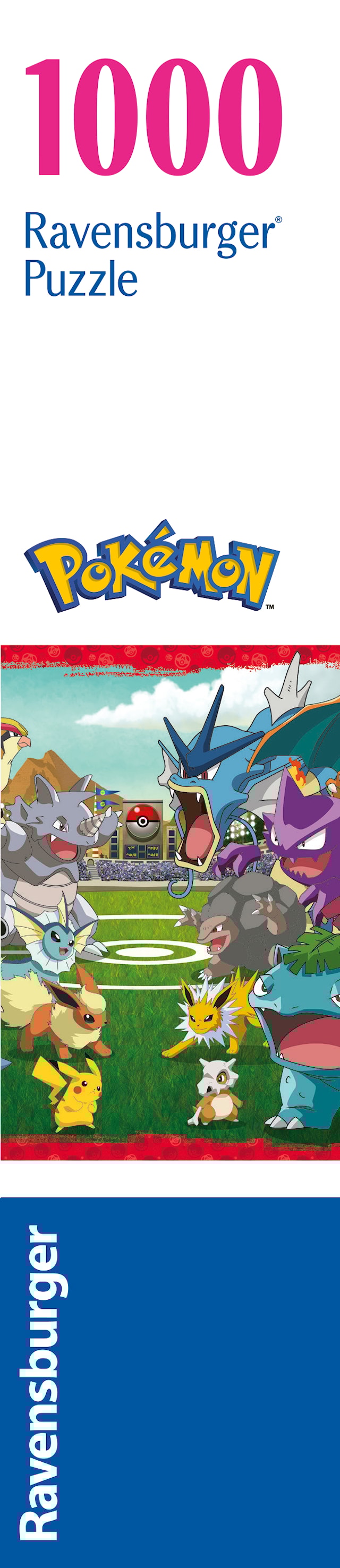 Produktbild 6 för Pussel Pokémon Showdown 1000 bitar, Ravensburger