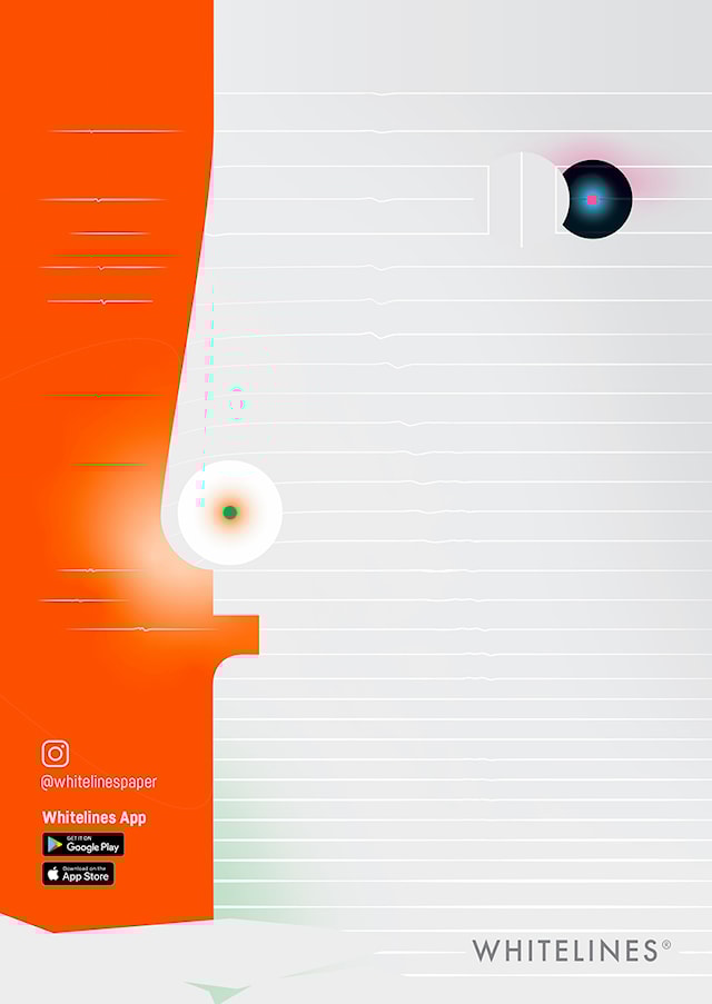 Anteckningsblock B5 linjerat Whitelines