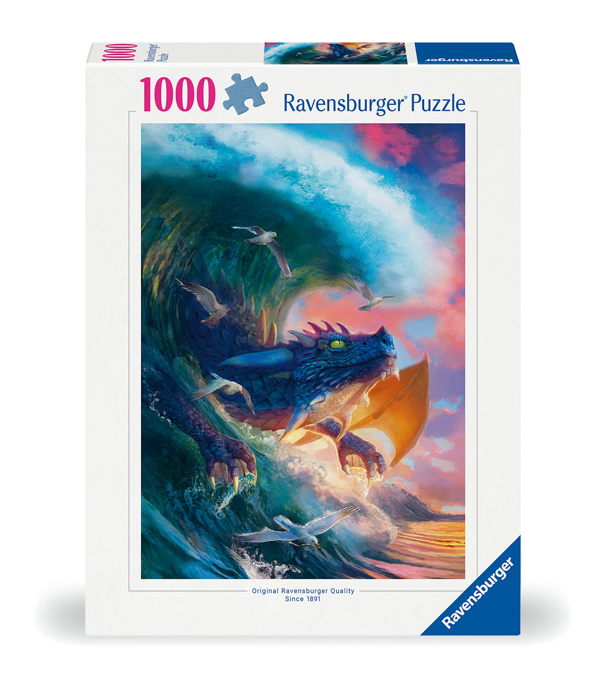 Produktbilde for Drage løp Puslespill 1000 brikker, Ravensburger