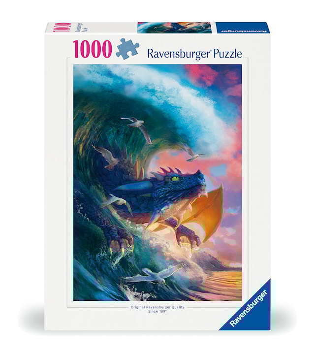 Produktbild 1 för Pussel Dragon Race 1000 bitar, Ravensburger