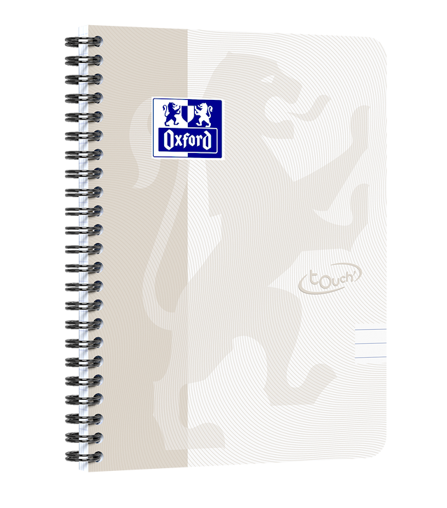 Notatbok Soft Touch A5+ Linjert Sand Oxford