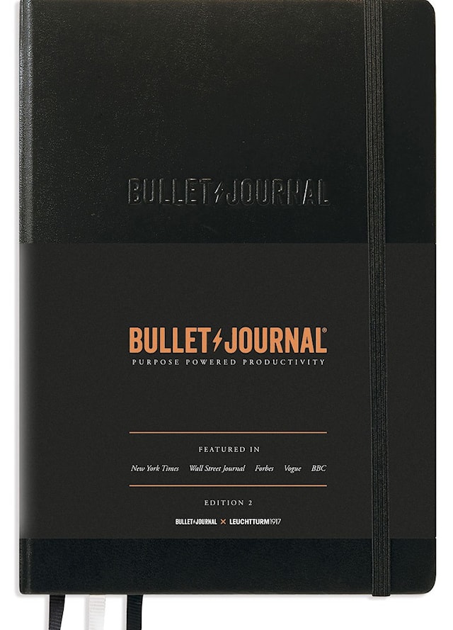 Produktbild 1 för Bullet journal A5 Prickad Black Leuchtturm1917