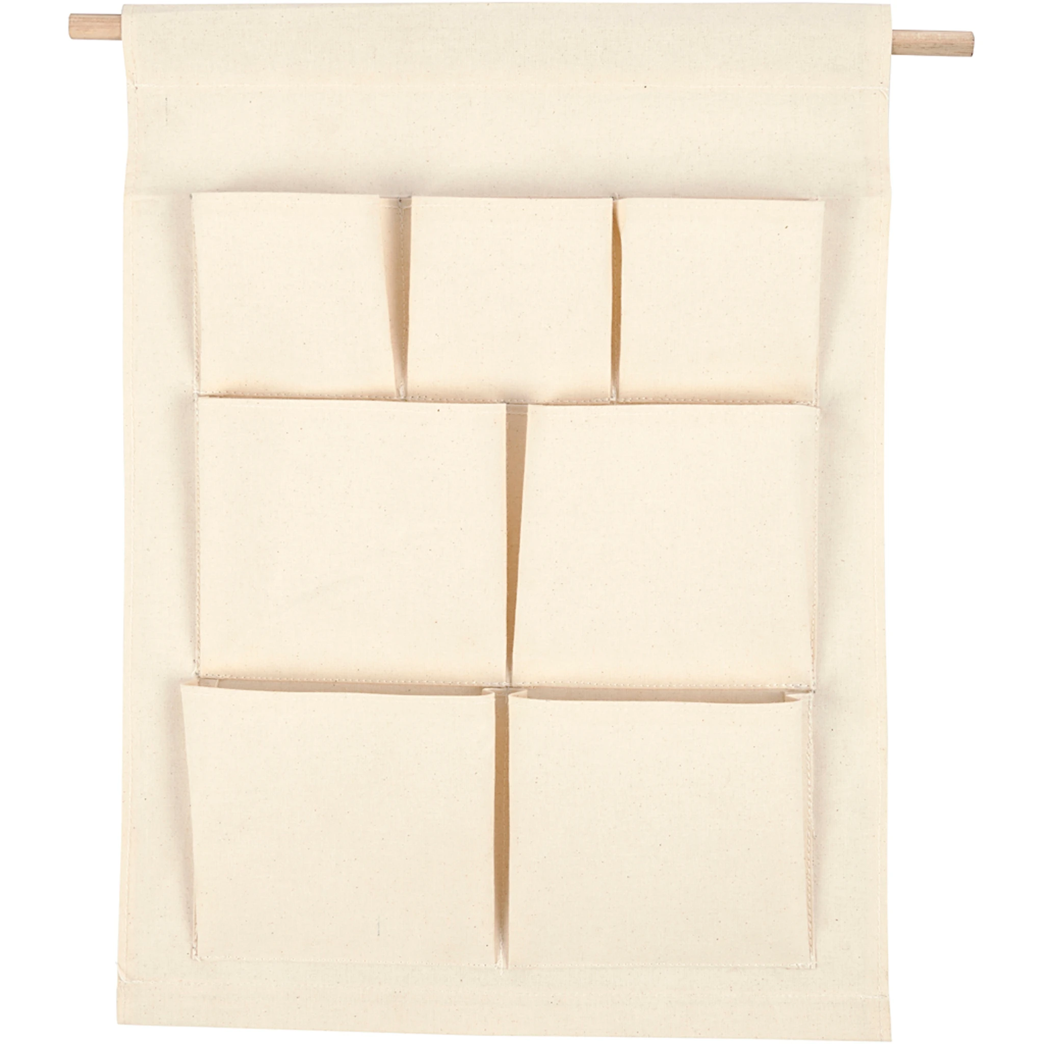 Tuotekuva ille Ripustettava säilytyslokerikko, Kork. 46 cm, Lev: 34 cm, vaalea natural, 1 kpl