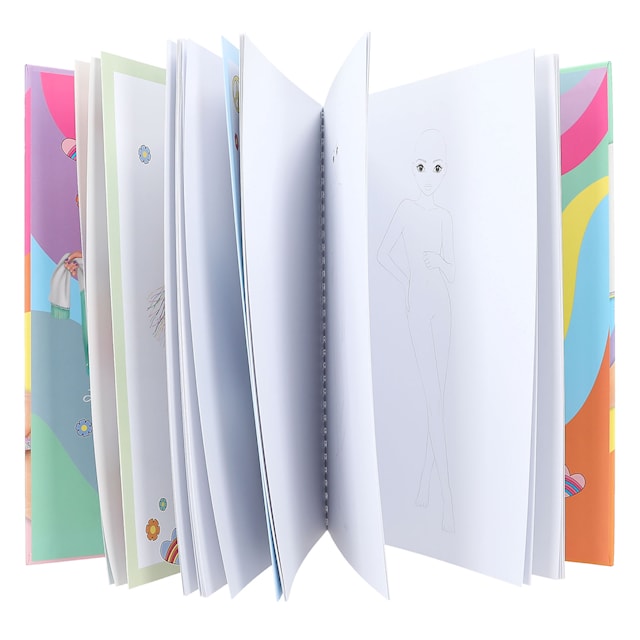 Produktbild 3 för Designbok med Färgpennor TOPModel