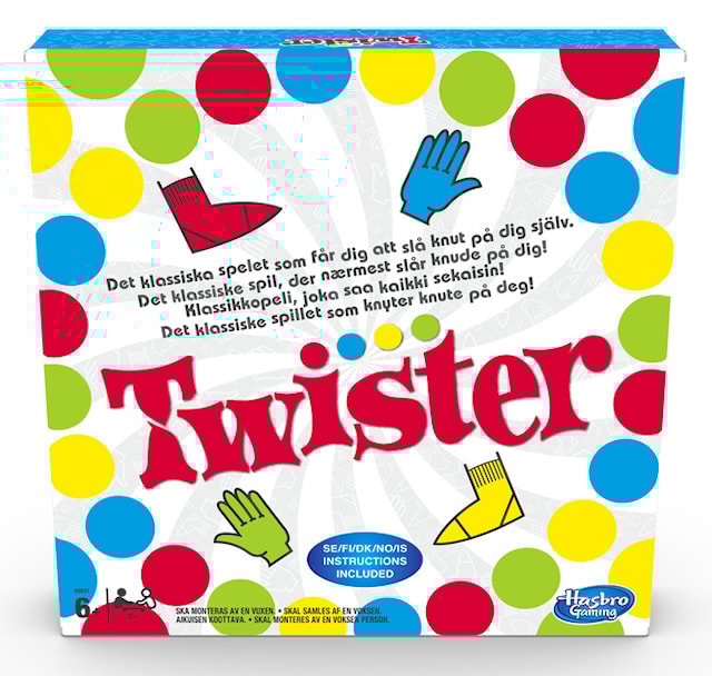 Tuotekuva 1 - Twister, Peli(SE/FI/NO/DK)