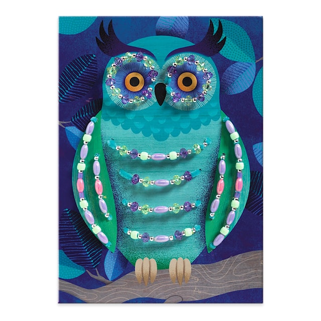 Produktbilde 2 for Lag tre nattdyr med perler og piperensere fra Djeco