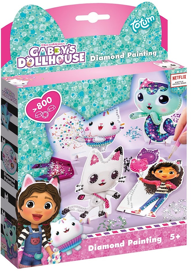 Produktbilde 1 for Diamantmaling Gabby's Dukkehus