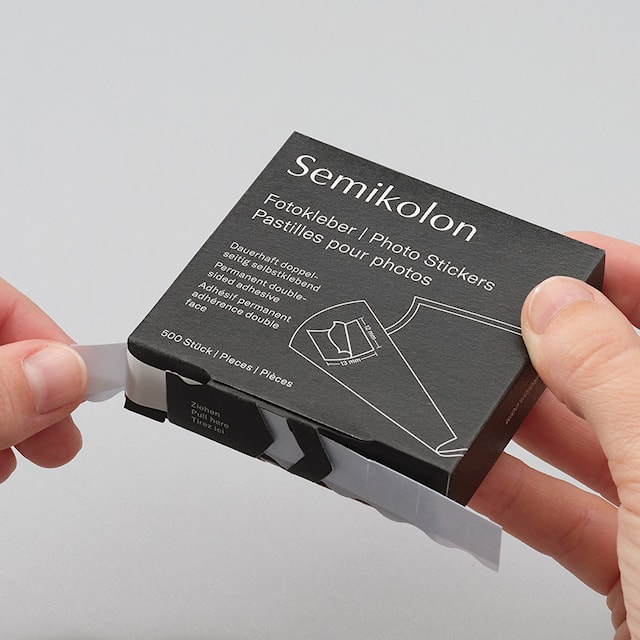 Produktbilde 2 for Fotoklistremerker 500-pakning Semikolon