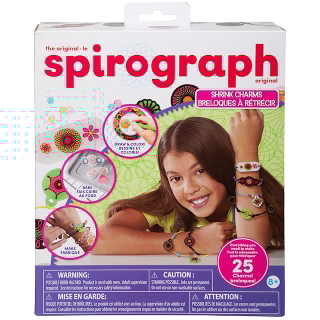 Tuotekuva 1 - Spirograph Shrink Charms