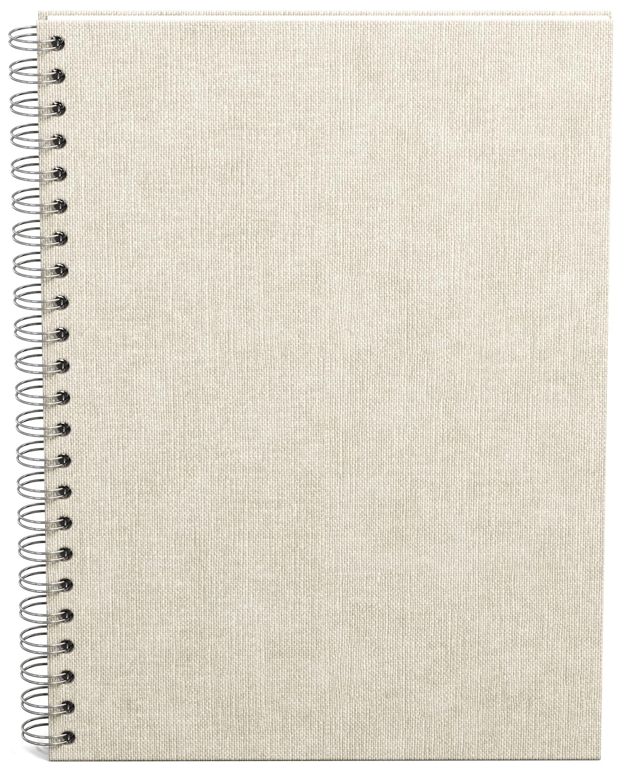 Produktbilde for Notatbok A4 Ulinjert Linen 90 Sider Bigso Box of Sweden