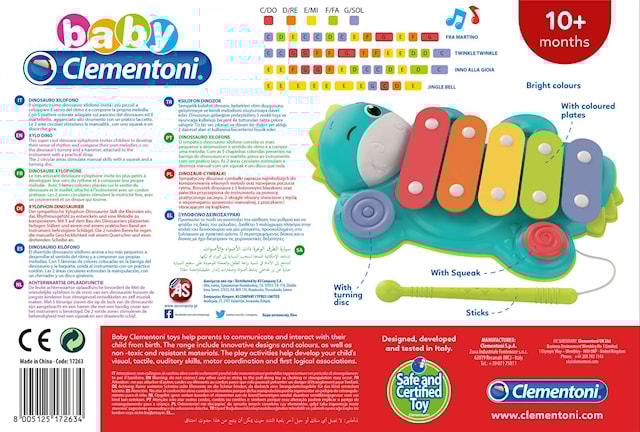Produktbild 3 för Musical Xylophone Baby Clementoni
