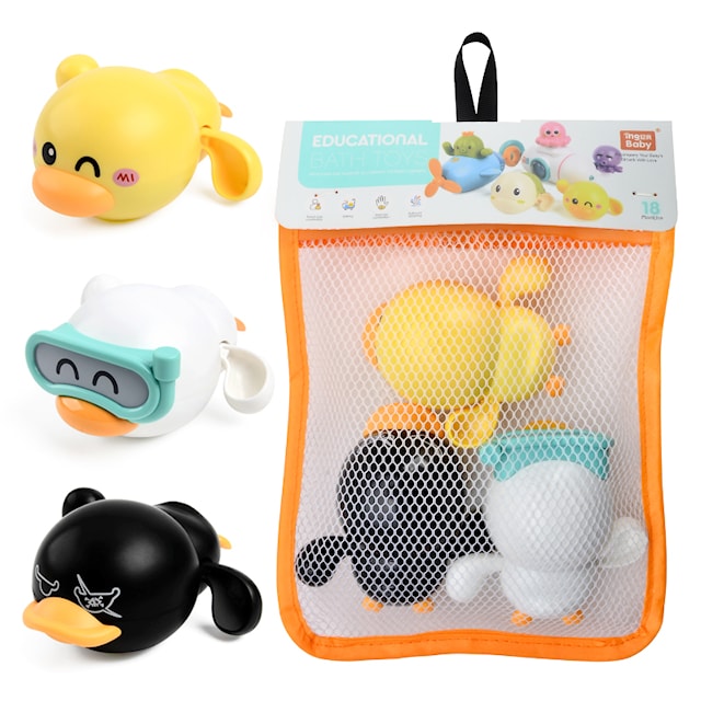 Produktbilde 2 for Tub Fun! Badelek, Svømmende Ender, 3 stk