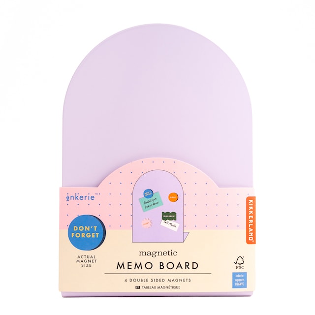 Produktbild 4 för Memotavla Lila Inkerie