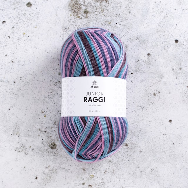 Produktbilde 1 for Junior Raggi Garn Ullmiks 100 g Grafitti Street (68447) Järbo