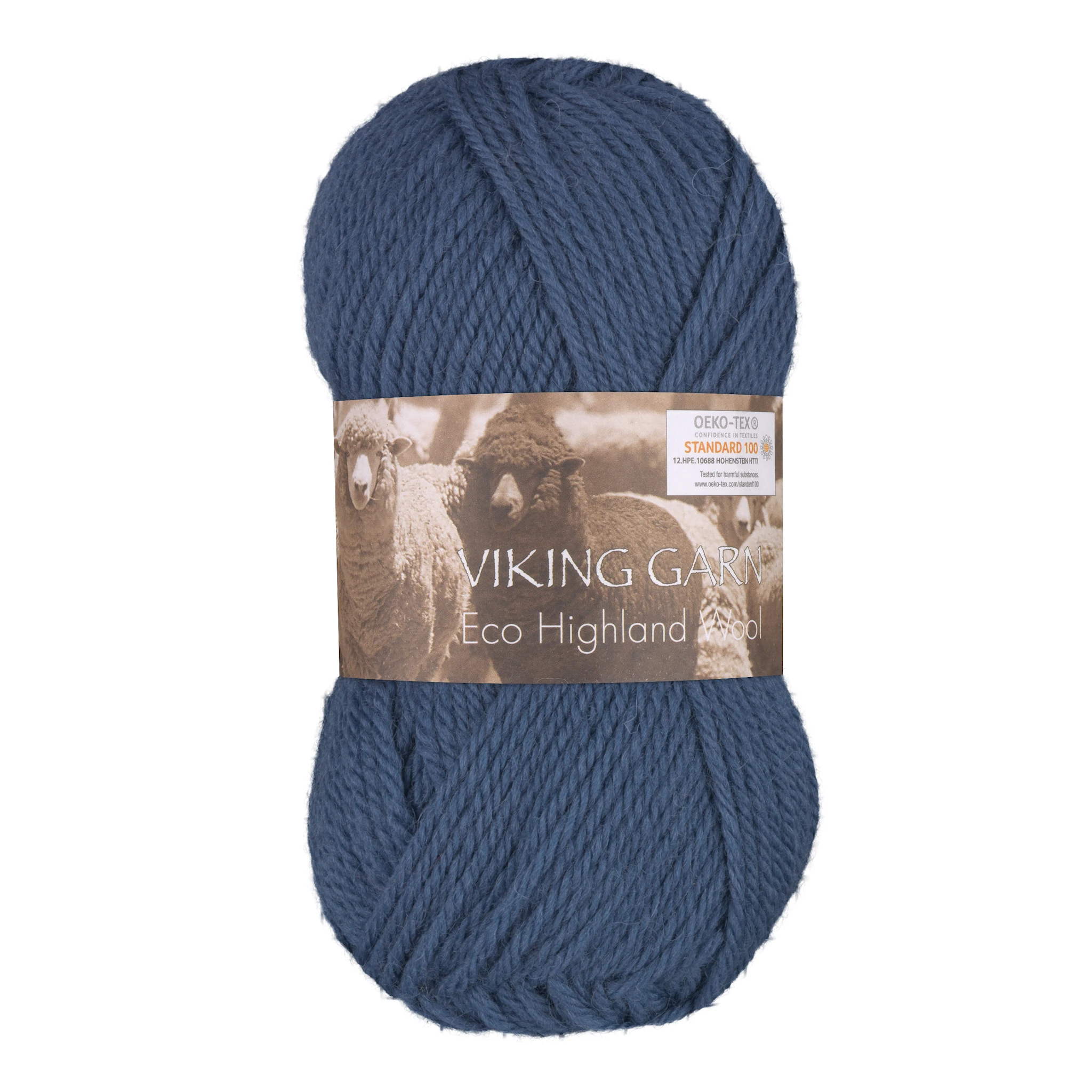 Produktbild för Eco Highland Wool Garn 50 g Viking Garn