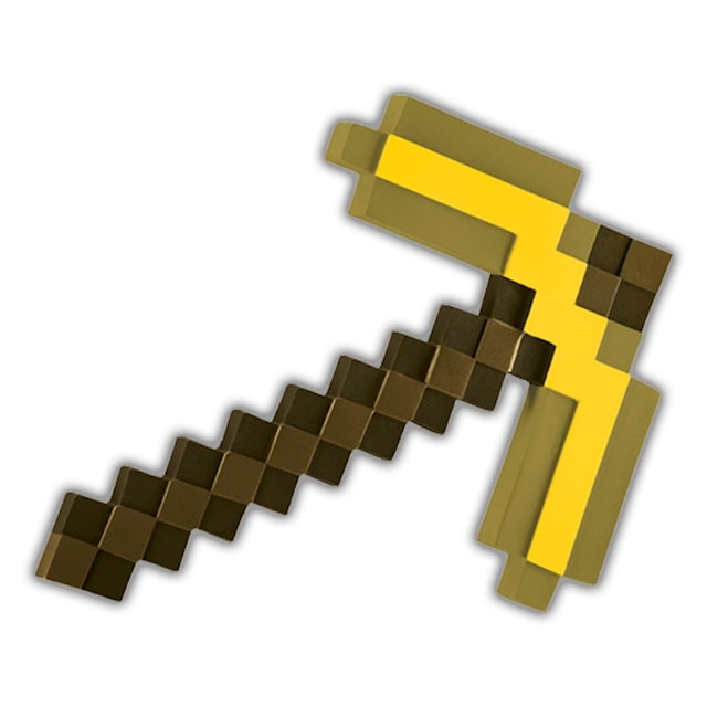 Minecraft Gold Pickaxe -jäljitelmä