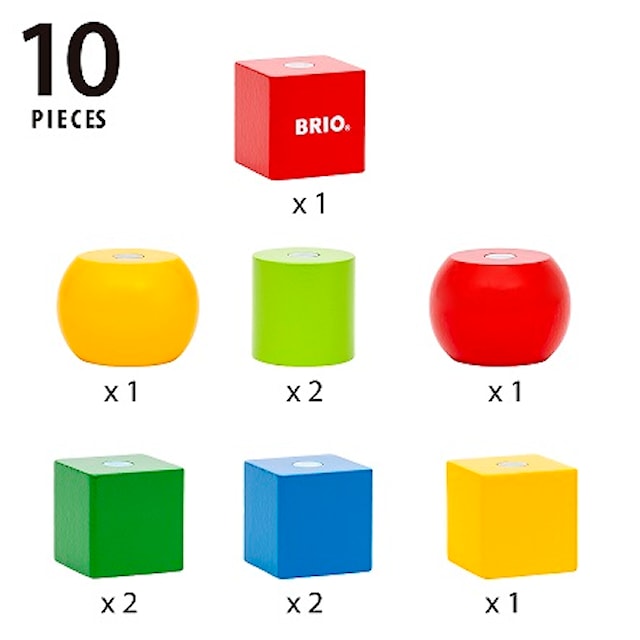 Tuotekuva 3 - Magneettiset puuharkot (30435) Brio