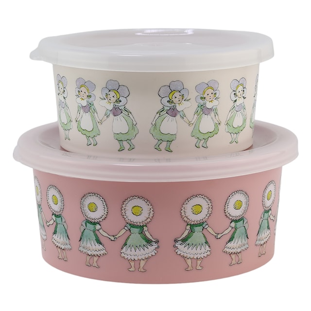 Produktbilde 1 for Elsa Beskow Blomsterfesten Snackboks 2-pakning Rätt Start