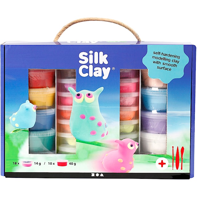 Produktbilde 1 for Silk Clay® Gaveeske, ass. farger, 1 sett