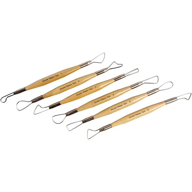 Produktbilde 2 for Leirslynge, skarpe kanter, L: 20 cm, 6 stk.