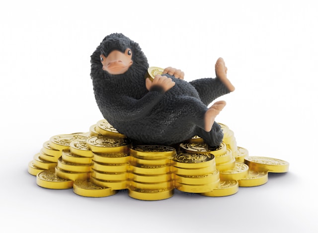 Tuotekuva 1 - Schleich Niffler with gold