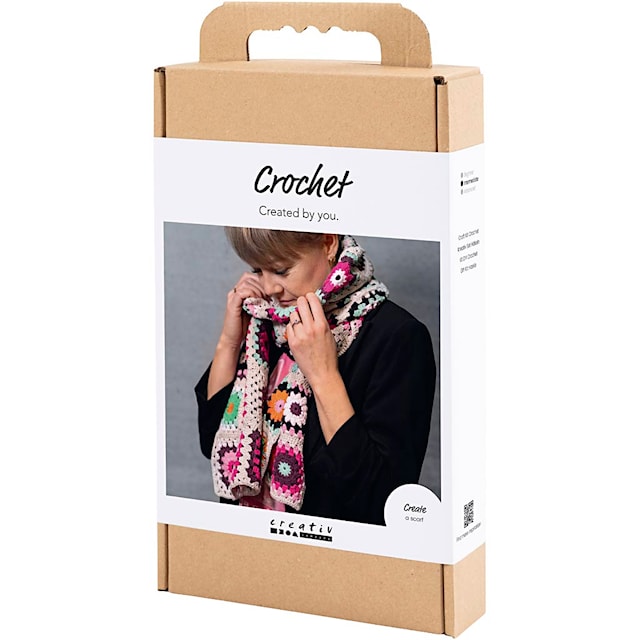 Produktbilde 3 for DIY Kit Hekling Skjerf