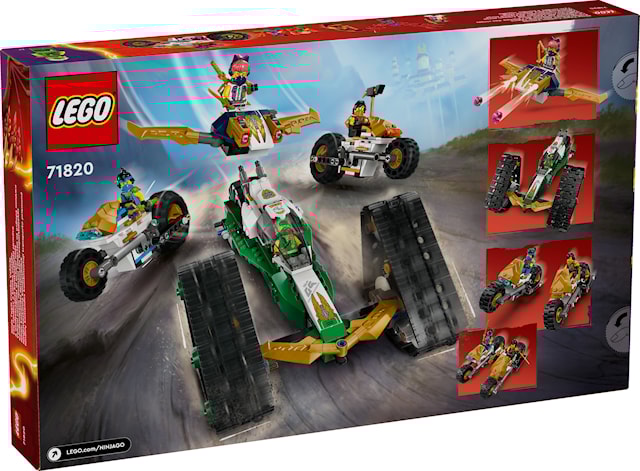 Tuotekuva 3 - Ninjatiimin monitoimiajoneuvo LEGO® Ninjago (71820)