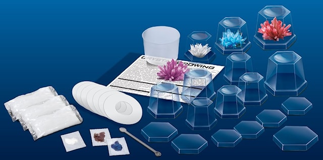 Produktbild 2 för 4M KidzLabs / Crystal Growing Experimental Kit