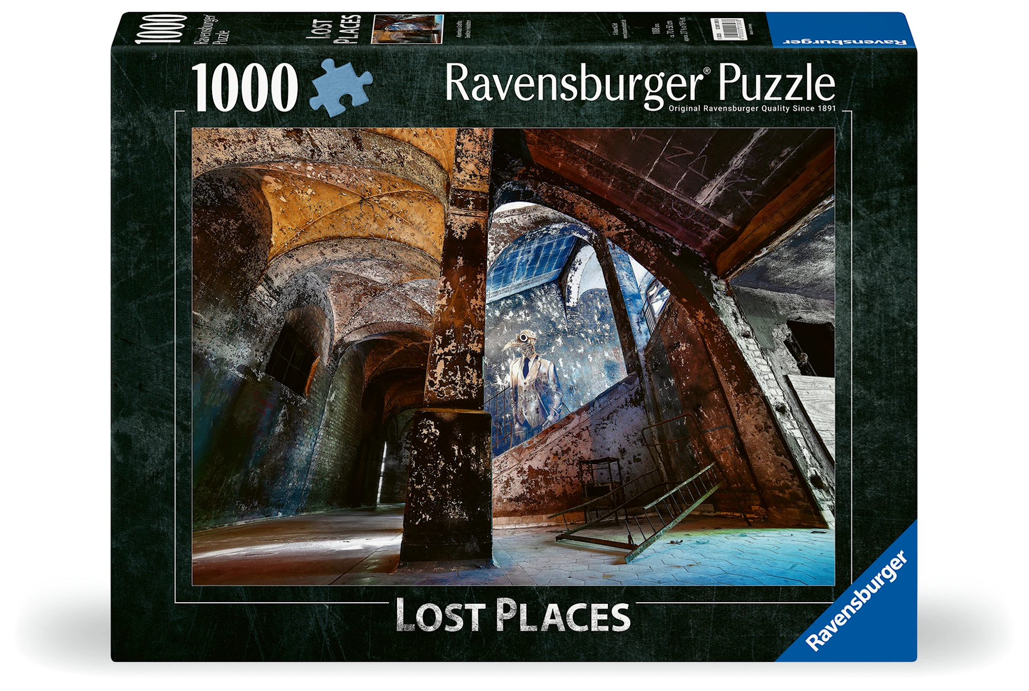Tuotekuva ille Lost Places, Alpenhaus Graffito Beelitzer Puzzle 1000 palaa, Ravensburger