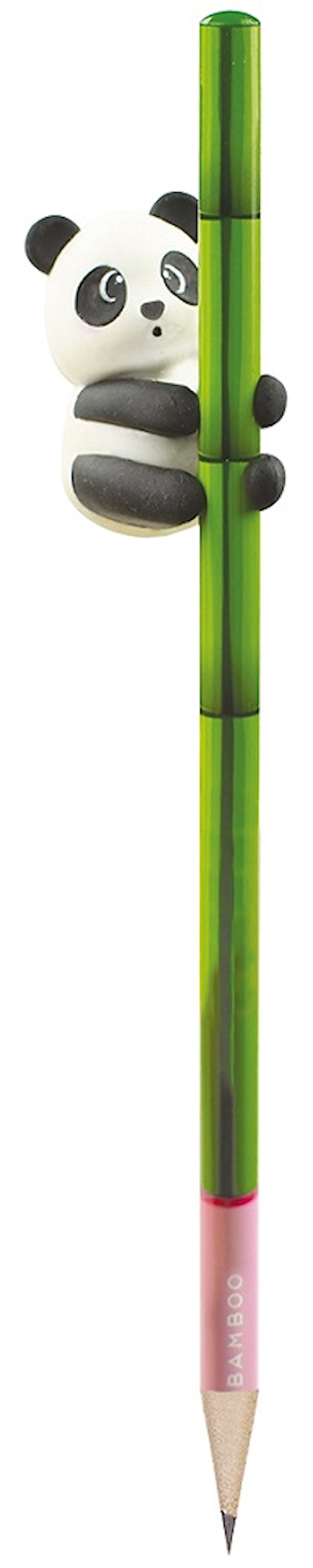 I love bamboo, Panda, pyyhekumillinen lyijykynä