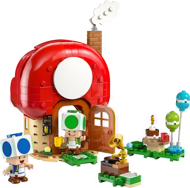Tuotekuva 2 - Toad House ja juhlat LEGO® Super Mario (72041)