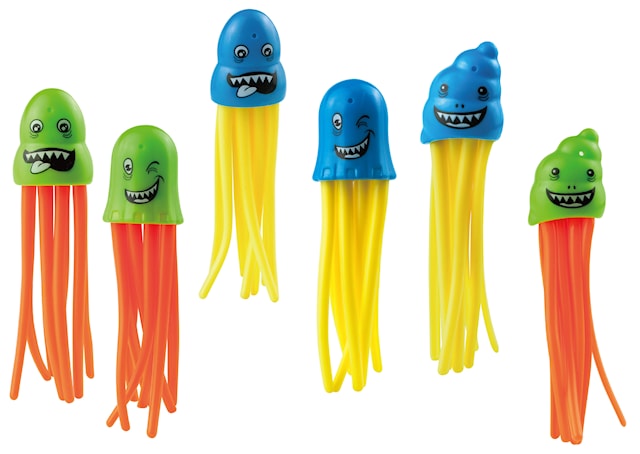 Diving Toy Octopus 6-Pack Spring Summer