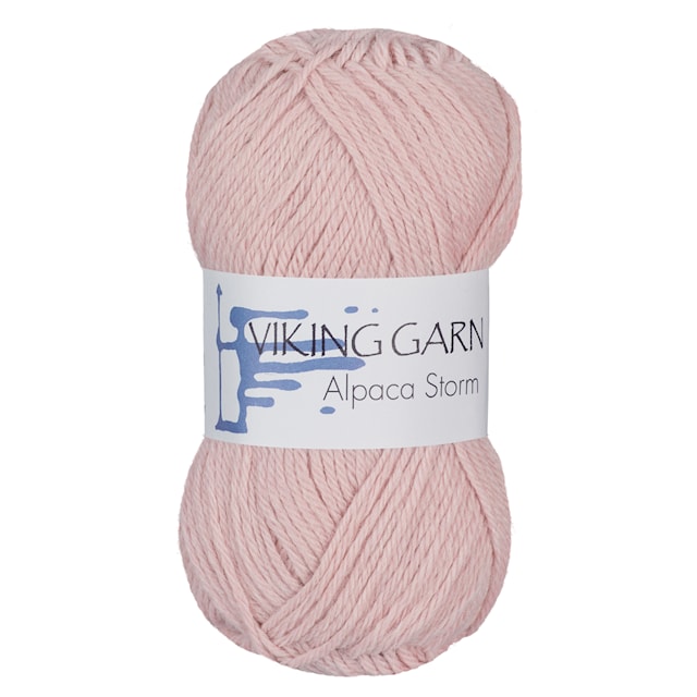 Alpaca Storm 50 g Pudderrosa 553 Viking Garn