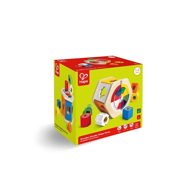 Produktbilde 5 for Hape Color Matching And Shape Sorting Box