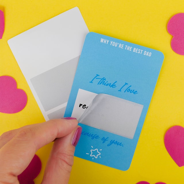 Produktbilde 5 for Skrapelodd Det er derfor du er den beste pappaen