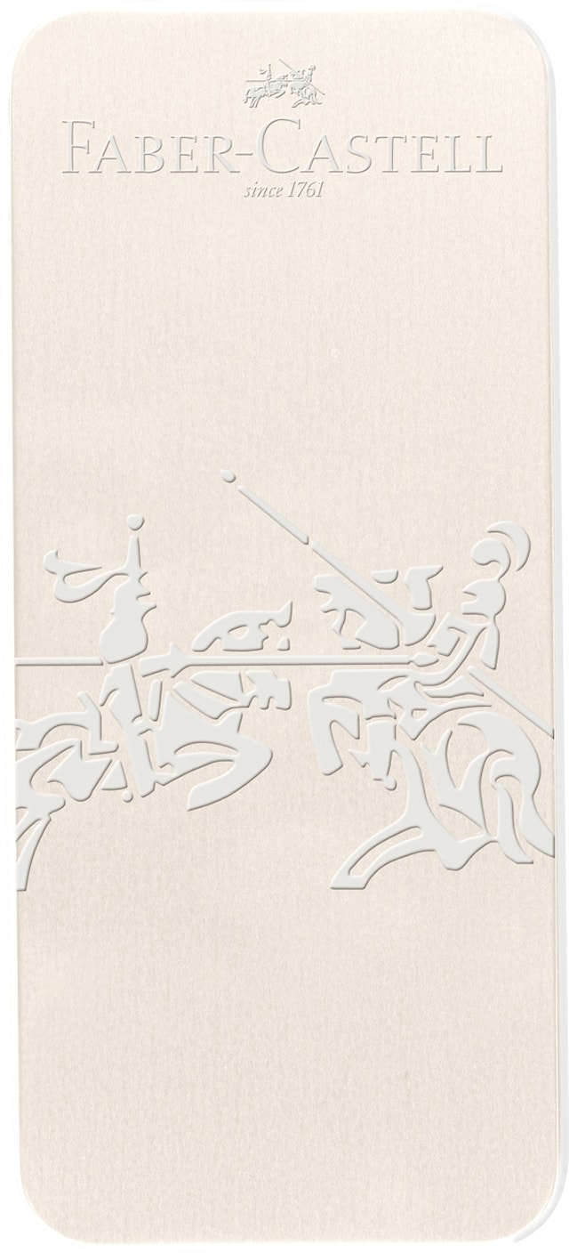 Tuotekuva 2 - Faber-Castell Grip 2010 Harmony -lahjakynäsetti, jossa täytekynä (kärjen leveys M) ja kuulakärkikynä, M, Coconut Milk