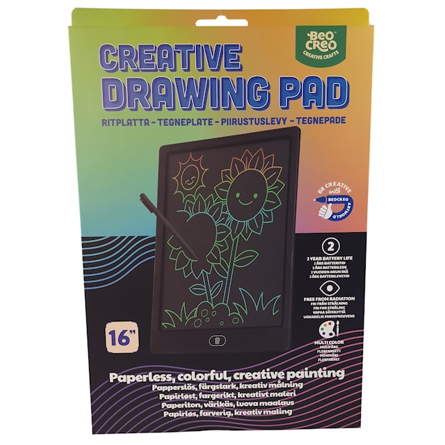 Produktbild 4 för Digital Ritplatta LCD 16" Multi Color Beocreo