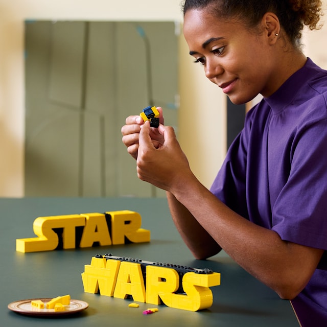 Produktbilde 2 for Klossebygd Star Wars™ logo LEGO® Star Wars™ (75407)