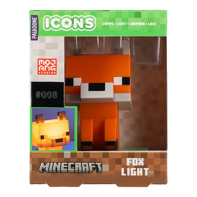 Produktbild 2 för Fox Icon Light, Minecraft