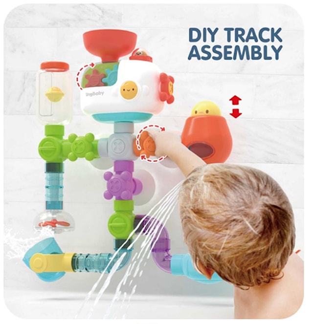 Tuotekuva 2 - Tub Fun! Kylpyleikki, Flow & Fill, Sukellusvene, 20 osaa