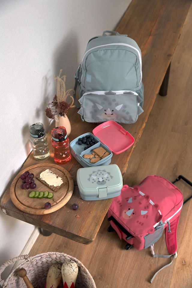 Produktbild 8 för Lunchlåda och Vattenflaska About Friends Dino Grön Lässig