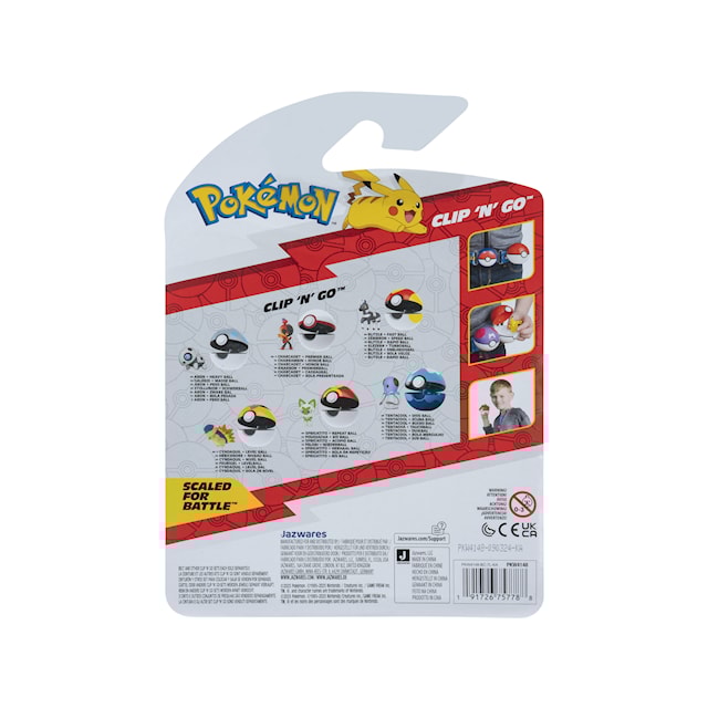 Produktbild 7 för Clip N Go Charcadet With Premier Ball Pokémon