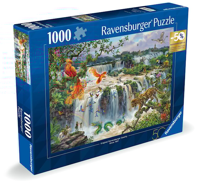 Produktbild 5 för Pussel Waterfall Iguazu 1000 bitar, Ravensburger