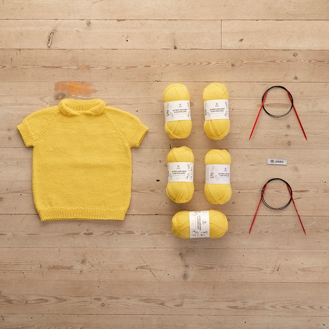 Astrid Lindgren Ilon Wikland stickkit Tjorvens jumper Järbo