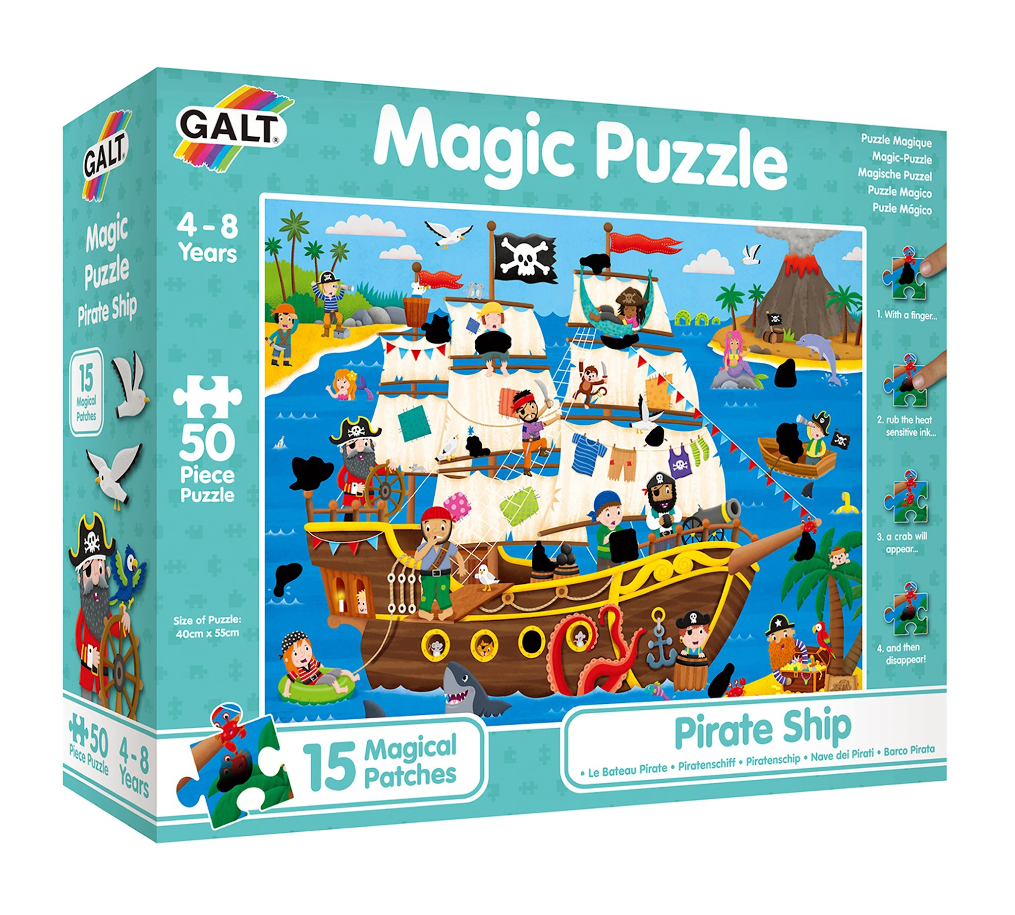 Tuotekuva ille Merirosvolaiva Taikapalapeli Galt