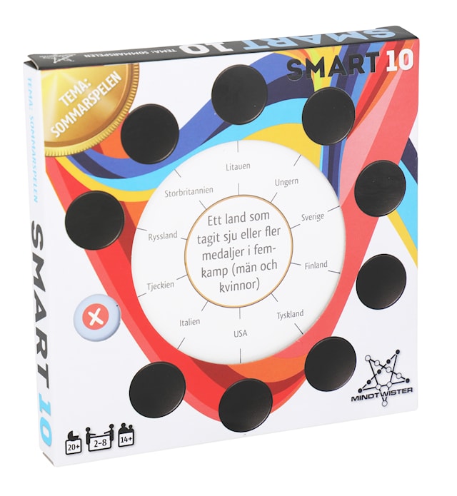Produktbild 1 för SMART10 Olympiska Spelen, Frågekort (SE)