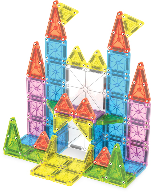 Produktbilde 2 for Magna-Tiles Deluxe reisesett 55 deler