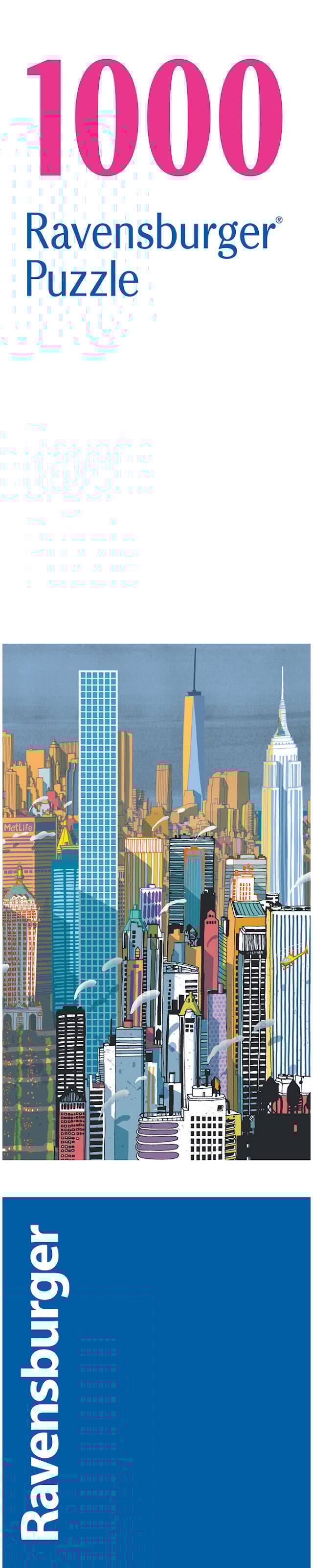 Tuotekuva 6 - I Am New York Palapelit 1000 palaa, Ravensburger