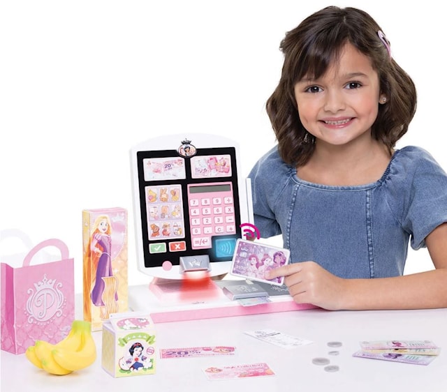 Produktbild 2 för Disney Style Collection Self Check Out Kassapparat Disney Princess