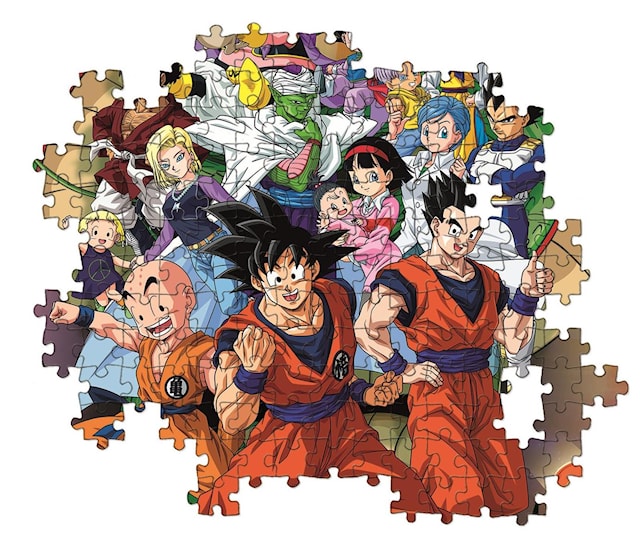 Produktbilde 3 for Puslespill Dragonball 1000 brikker, Clementoni